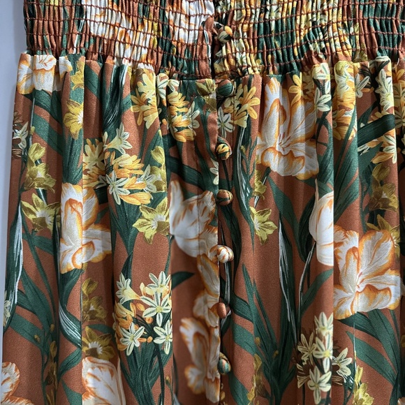 Krisa silk midi dress - Picture 3 of 6